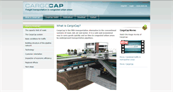 Desktop Screenshot of cargocap.com