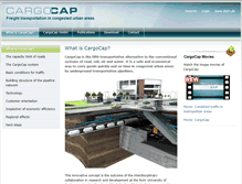 Tablet Screenshot of cargocap.com